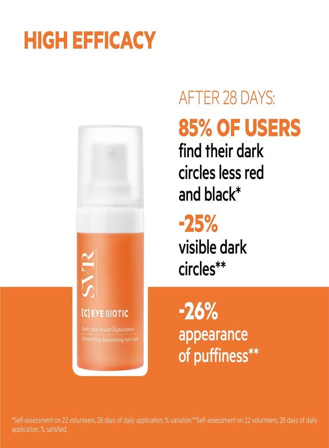 SVR C Biotic Eye Contour Cream. 5% Vitamin C Moisturizer for Puffiness, Dark Circles, Brightening & Even Skin Tone. Vegan, Made in France, 1 Fl. Oz. - Image 5